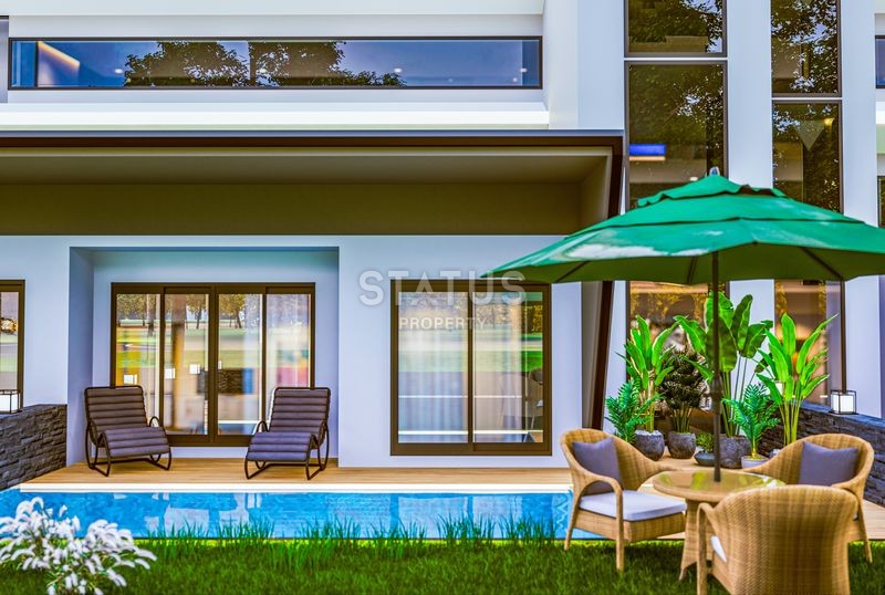 Комплекс премиум класса c рассрочкой платежа  на стадии строительства в Анталии ,районе Алтынташ ,40-62м2 фото 16