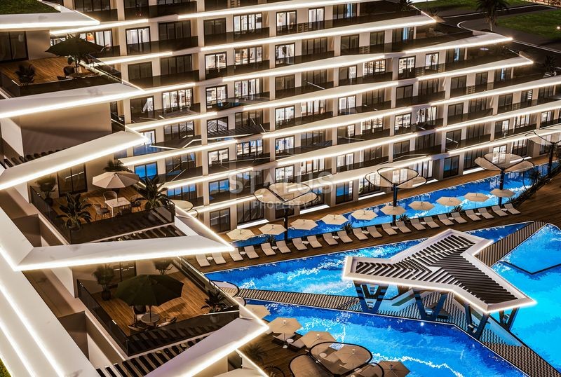 Комплекс премиум класса c рассрочкой платежа  на стадии строительства в Анталии ,районе Алтынташ ,40-62м2 фото 22