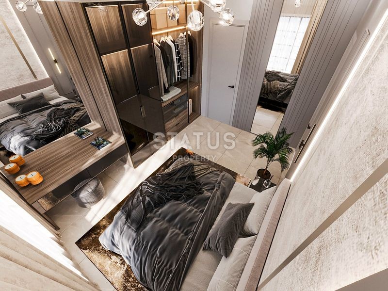 Комплекс премиум класса c рассрочкой платежа  на стадии строительства в Анталии ,районе Алтынташ ,40-62м2 фото 33