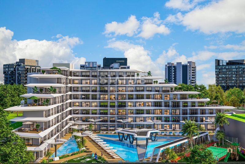 Комплекс премиум класса c рассрочкой платежа  на стадии строительства в Анталии ,районе Алтынташ ,40-62м2 фото 34