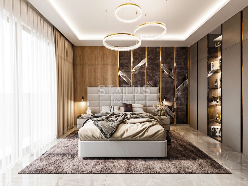 Комплекс премиум класса c рассрочкой платежа  на стадии строительства в Анталии ,районе Алтынташ ,40-62м2 фото 60