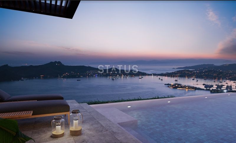 A complex of unique villas in the Yalikavak area, 2 minutes from the marina in Bodrum. 432m2 - 540m² фото 3