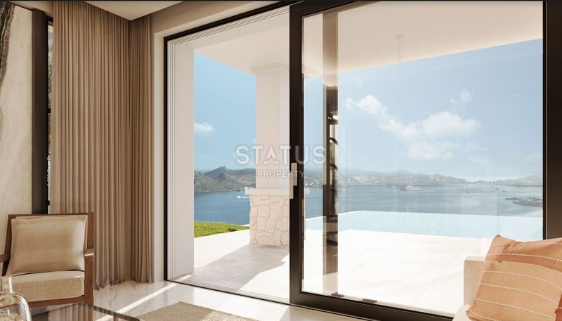 A complex of unique villas in the Yalikavak area, 2 minutes from the marina in Bodrum. 432m2 - 540m² фото 6