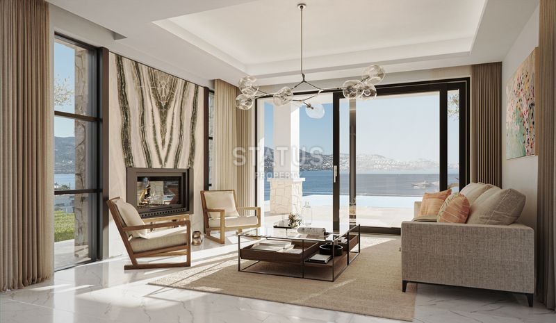 A complex of unique villas in the Yalikavak area, 2 minutes from the marina in Bodrum. 432m2 - 540m² фото 7