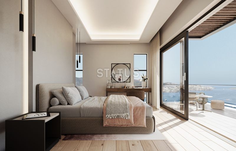 A complex of unique villas in the Yalikavak area, 2 minutes from the marina in Bodrum. 432m2 - 540m² фото 9