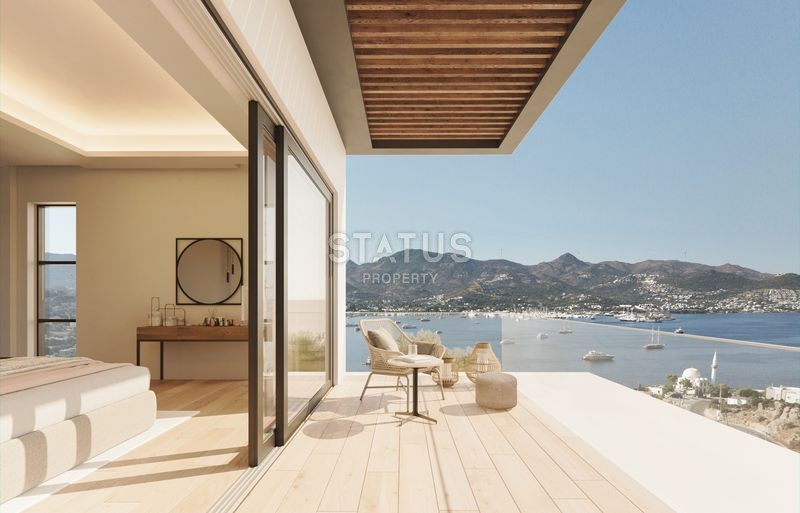 A complex of unique villas in the Yalikavak area, 2 minutes from the marina in Bodrum. 432m2 - 540m² фото 10