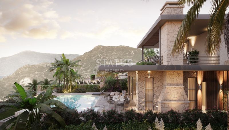 A complex of unique villas in the Yalikavak area, 2 minutes from the marina in Bodrum. 432m2 - 540m² фото 16