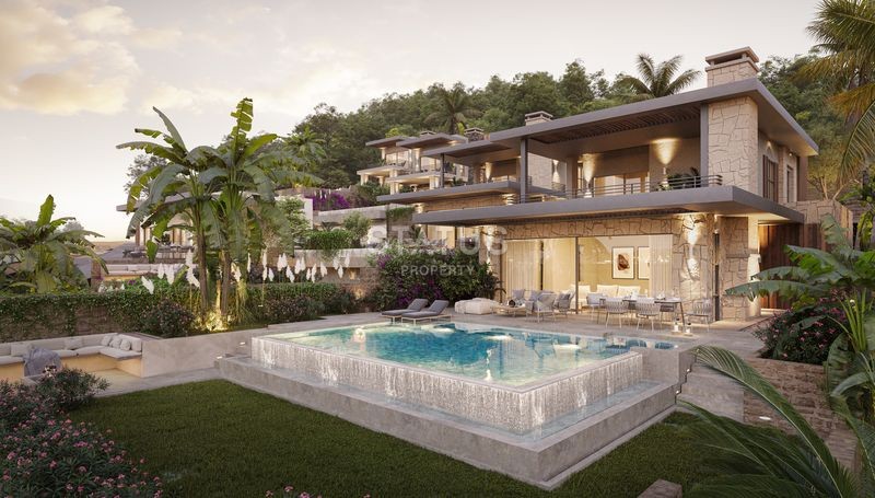 A complex of unique villas in the Yalikavak area, 2 minutes from the marina in Bodrum. 432m2 - 540m² фото 20