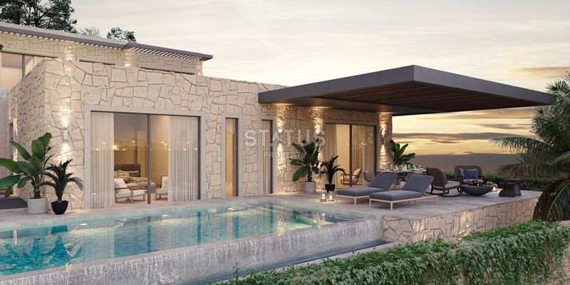 A complex of unique villas in the Yalikavak area, 2 minutes from the marina in Bodrum. 432m2 - 540m² фото 22