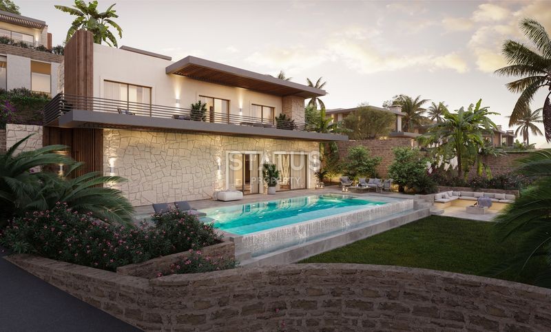 A complex of unique villas in the Yalikavak area, 2 minutes from the marina in Bodrum. 432m2 - 540m² фото 23