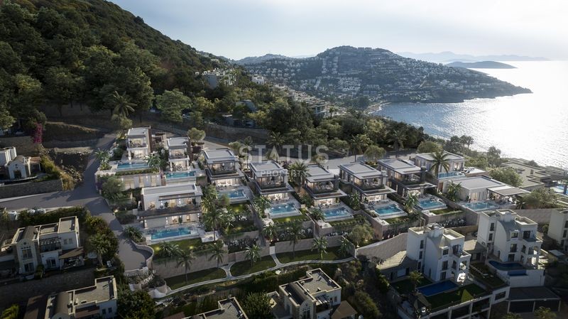 A complex of unique villas in the Yalikavak area, 2 minutes from the marina in Bodrum. 432m2 - 540m² фото 25