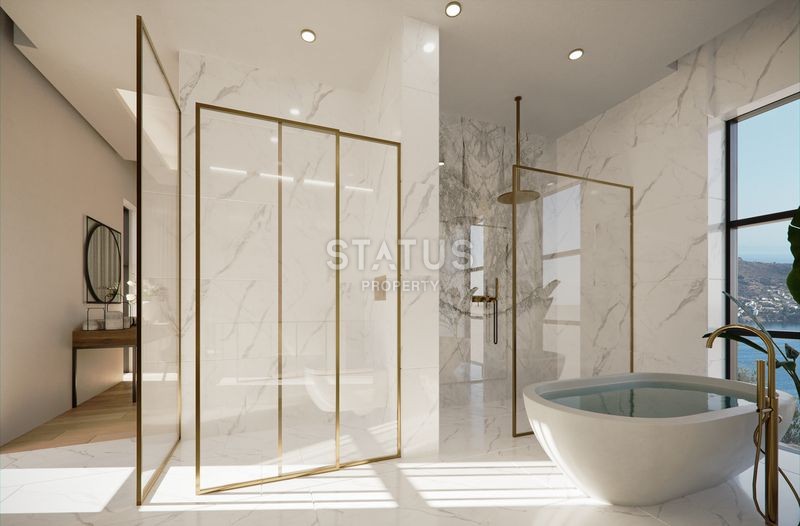 A complex of unique villas in the Yalikavak area, 2 minutes from the marina in Bodrum. 432m2 - 540m² фото 26