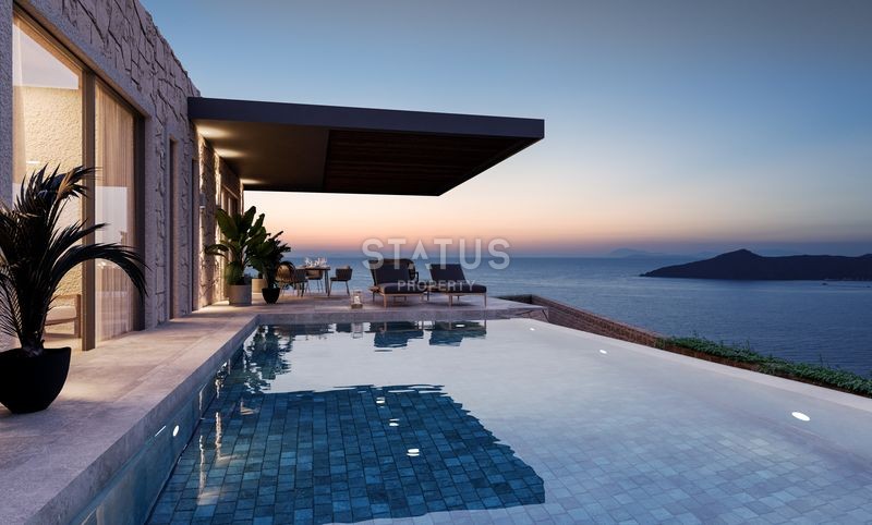 A complex of unique villas in the Yalikavak area, 2 minutes from the marina in Bodrum. 432m2 - 540m² фото 29