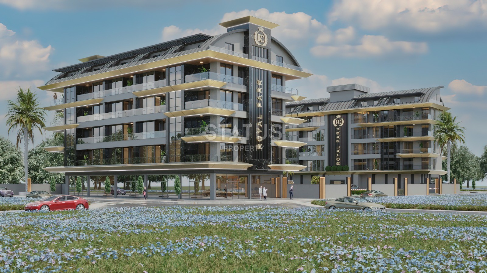 Cozy apartments 1+1 near the sea in Kargicak at a low price in a complex under construction, 66m2 фото 7