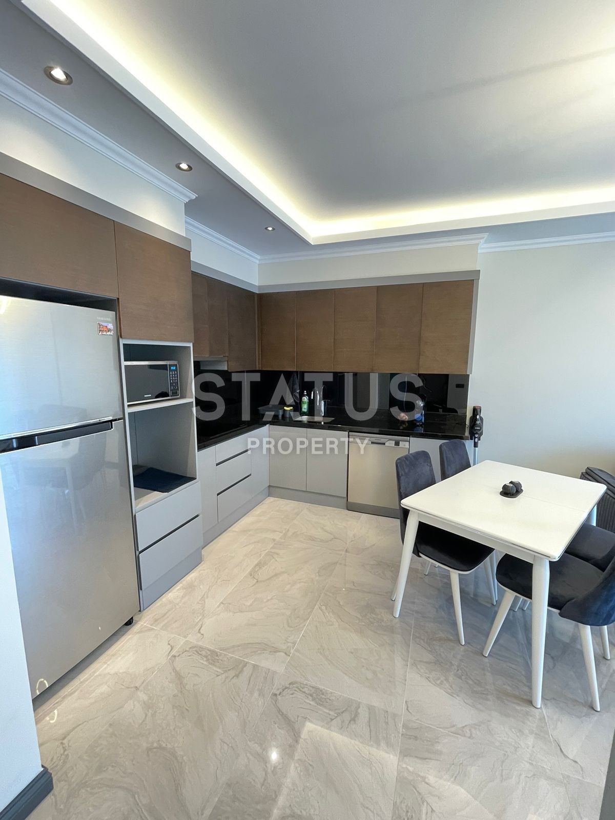 Элегантная квартира у моря+ паркоместо в районе Каргыджак. 61м2 фото 21