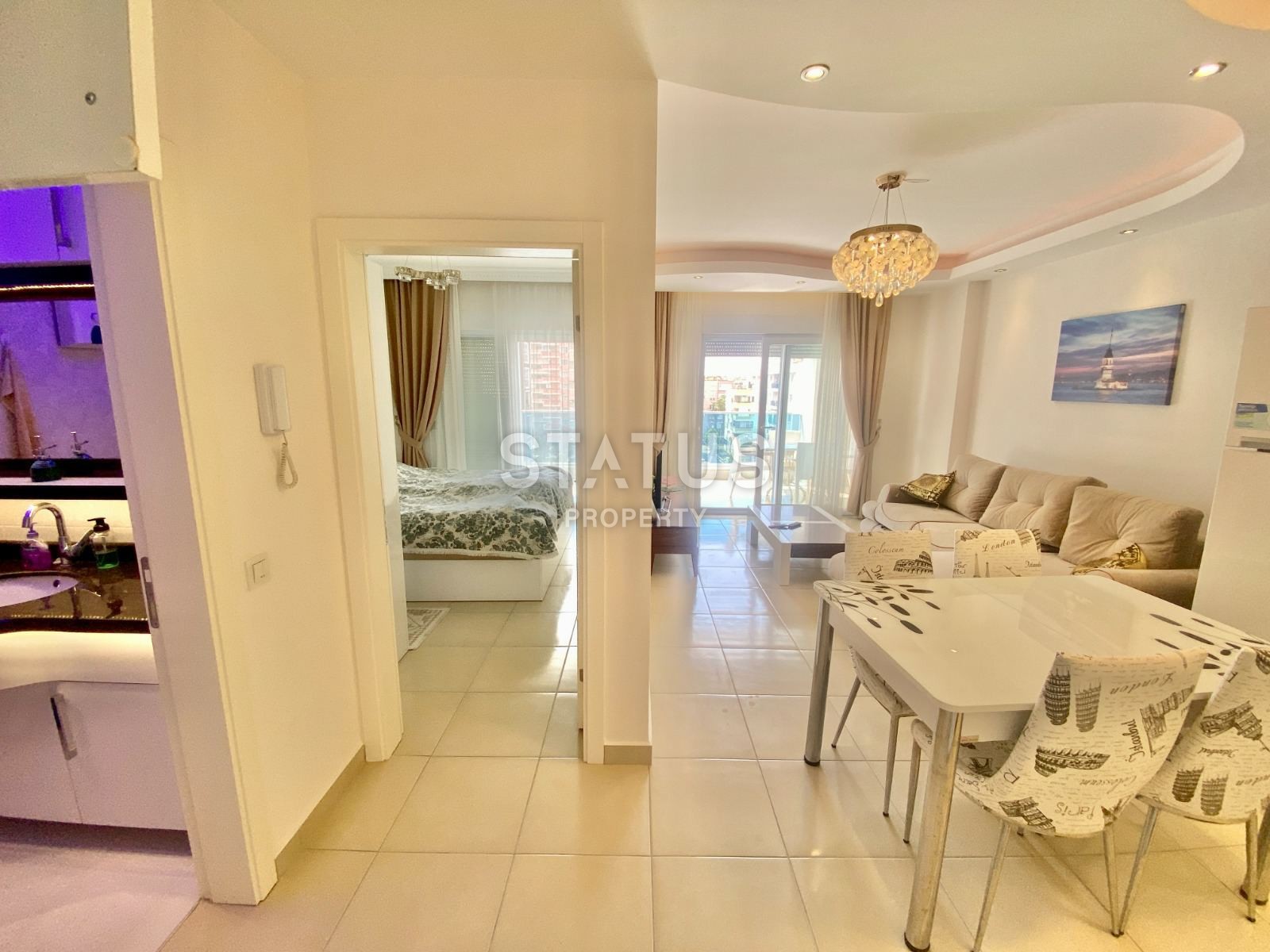 Роскошная квартира 1+1 в комплексе класса люкс в Махмутларе ,60м2 фото 22