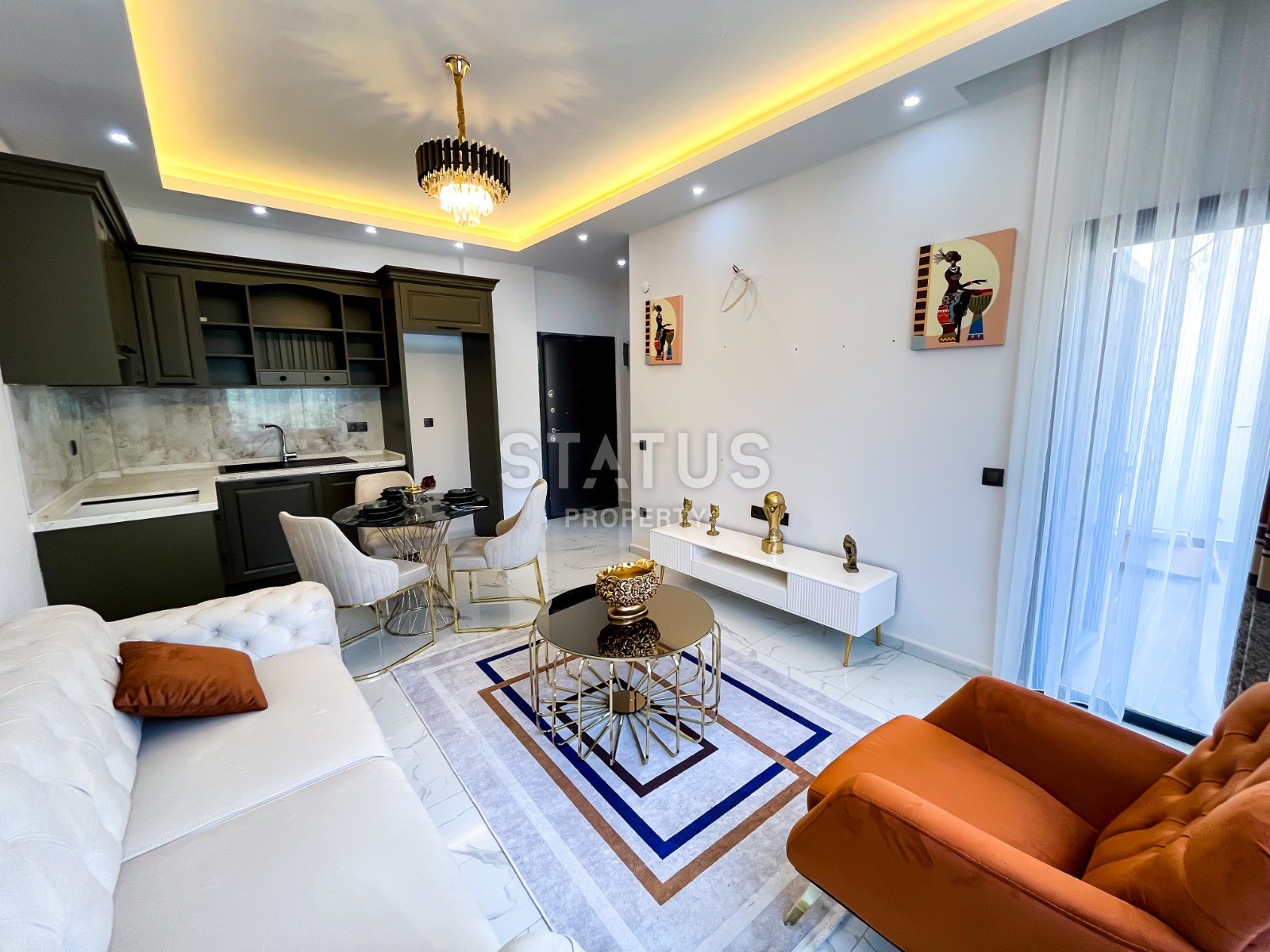 Резиденция   в районе Чыплаклы в Алании 55м2 фото 5