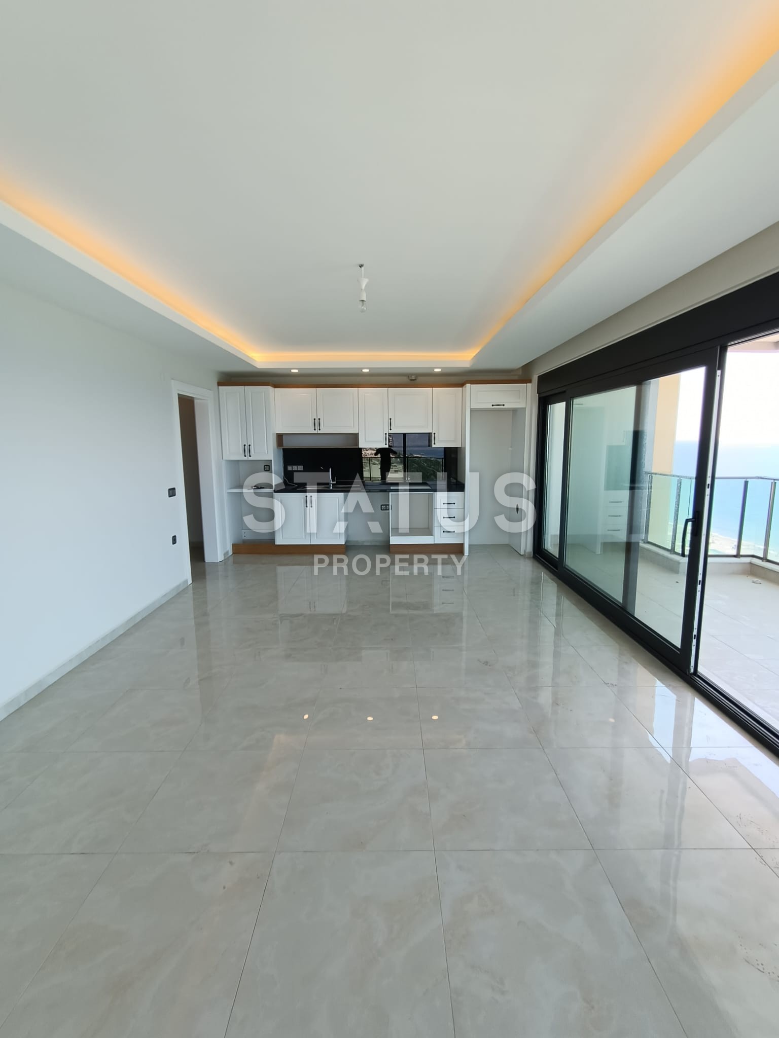 1+1 Sea view in Kargicak, 75m2 фото 6