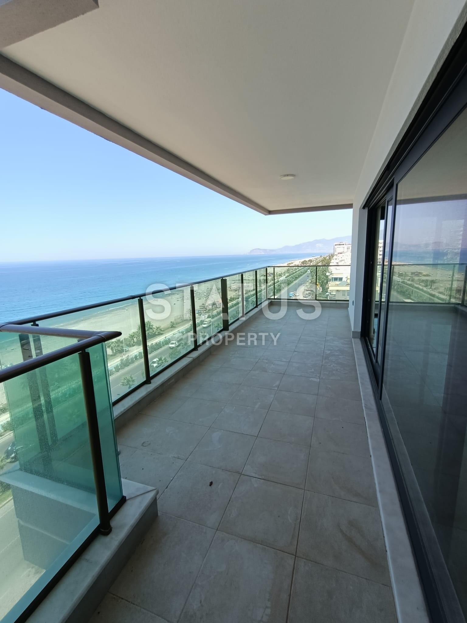 1+1 Sea view in Kargicak, 75m2 фото 17