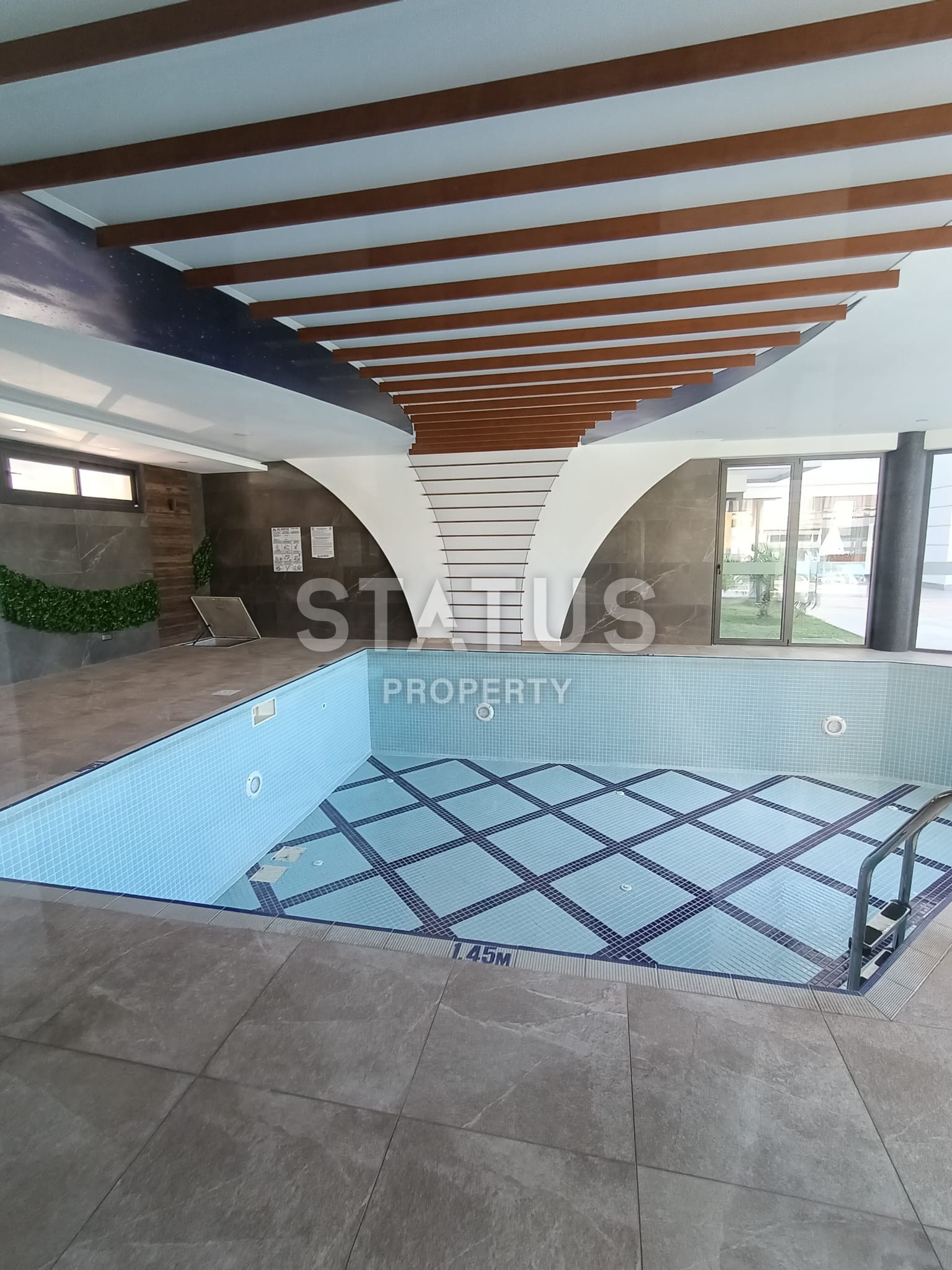 1+1 Sea view in Kargicak, 75m2 фото 20