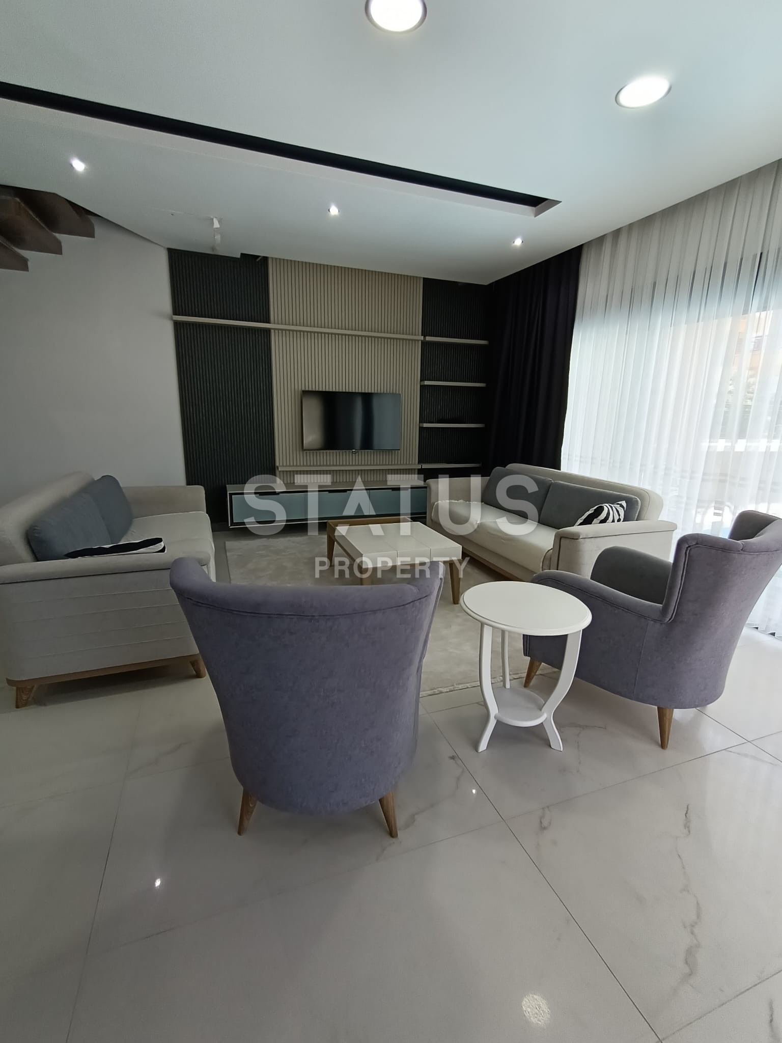 Отдельная  меблированная вилла 4+1 в Авсалларе, 245 м2 фото 32