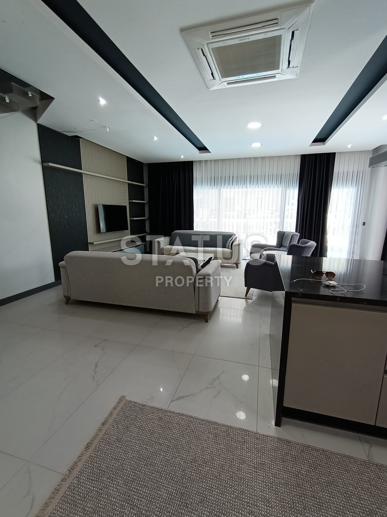 Отдельная  меблированная вилла 4+1 в Авсалларе, 245 м2 фото 33