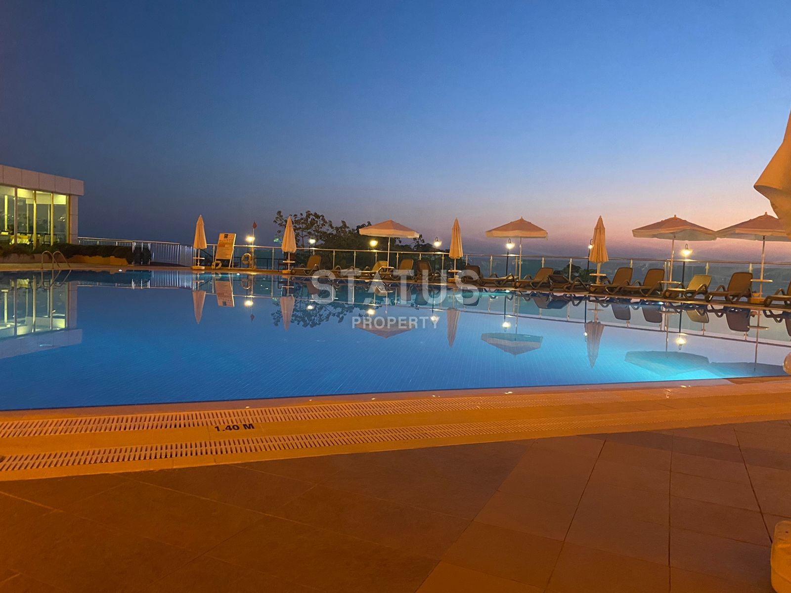Видовая квартира 1+1 в комплексе с концепцией 5* отеля ,70м2, фото 1