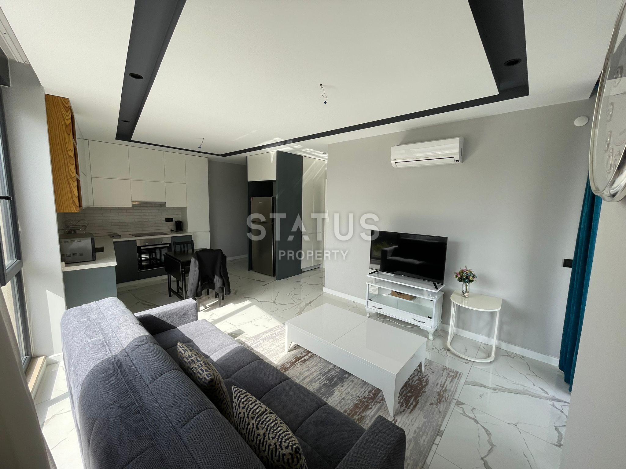 New one-bedroom apartment in the very center of Alanya, just 200 meters from the sea, 55m2 фото 3