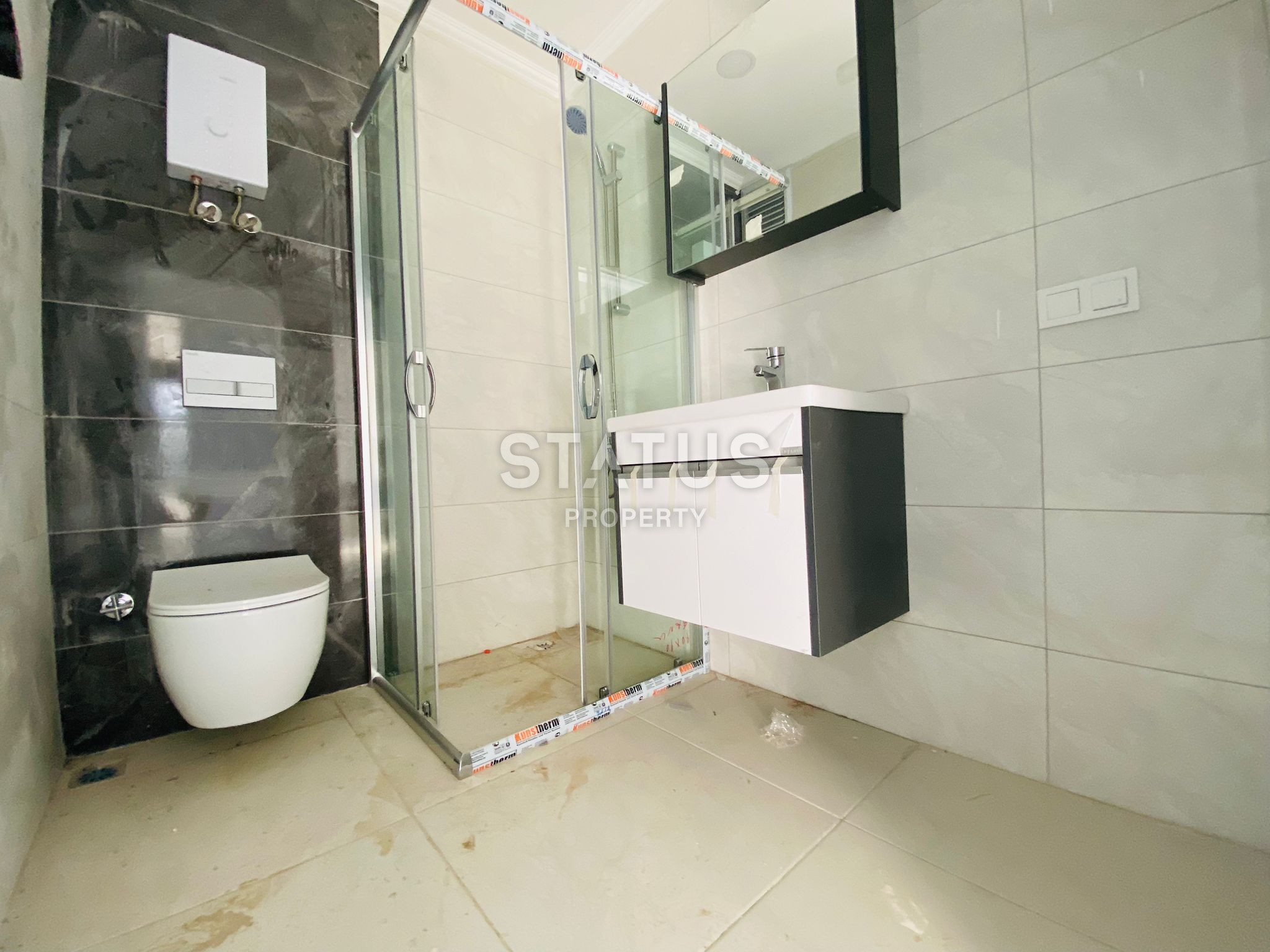 Двухкомнатная квартира с видом на море в районе Каргыджак, 55м2 фото 10