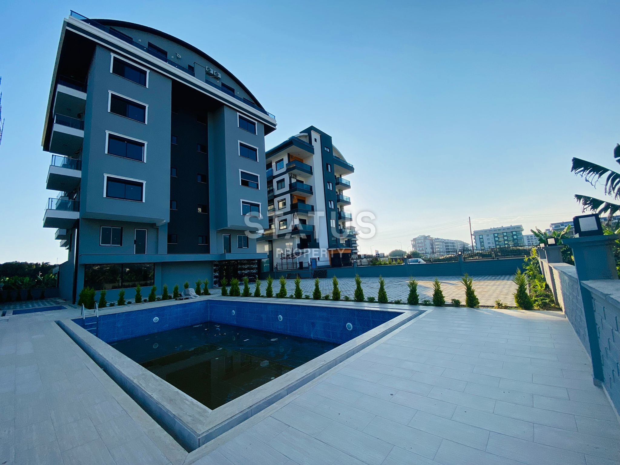 Двухкомнатная квартира с видом на море в районе Каргыджак, 55м2 фото 14