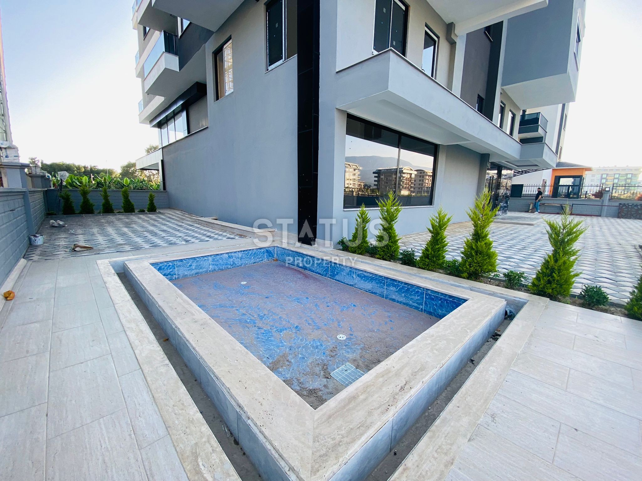 Двухкомнатная квартира с видом на море в районе Каргыджак, 55м2 фото 15