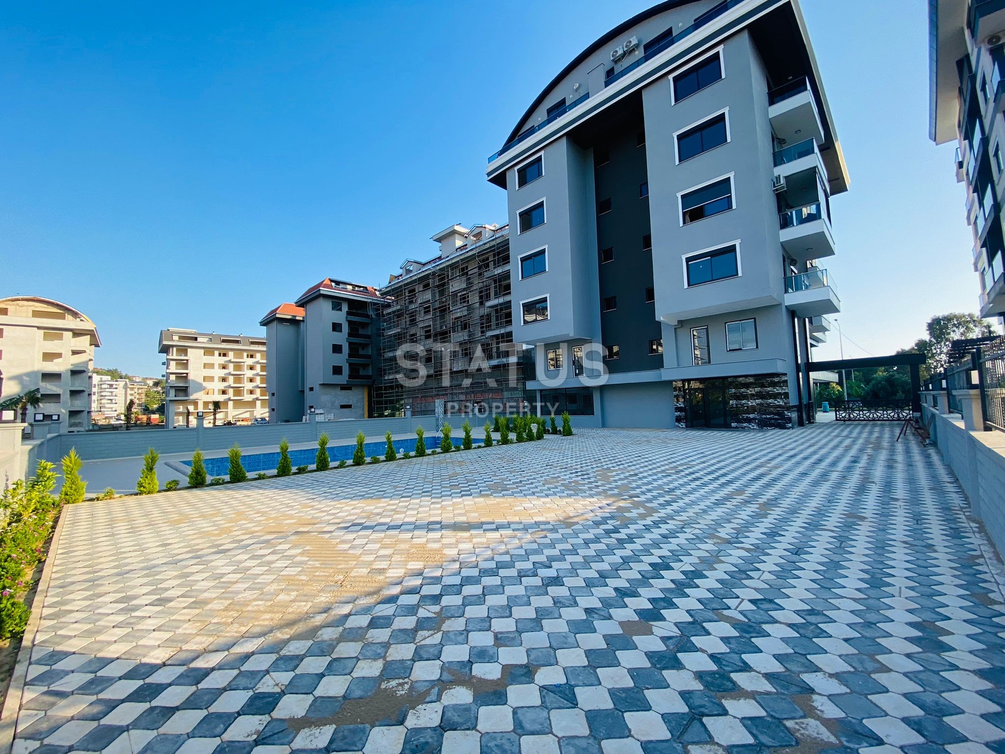 Двухкомнатная квартира с видом на море в районе Каргыджак, 55м2 фото 16