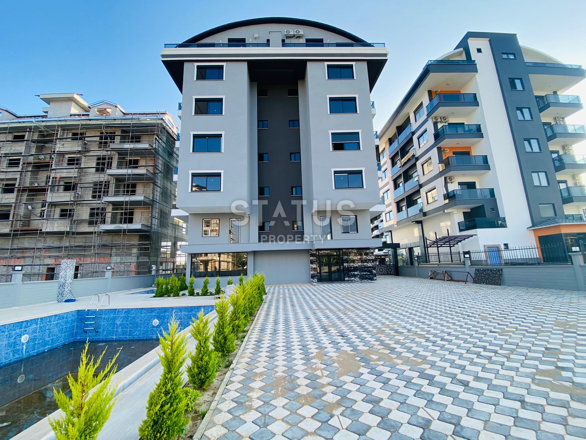 Двухкомнатная квартира с видом на море в районе Каргыджак, 55м2 фото 18