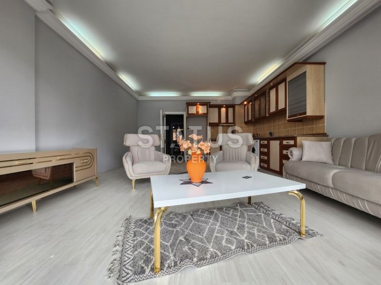 Просторная квартира 2+1 с новой мебелью и ремонтом в центре Алании, 110м2 фото 1