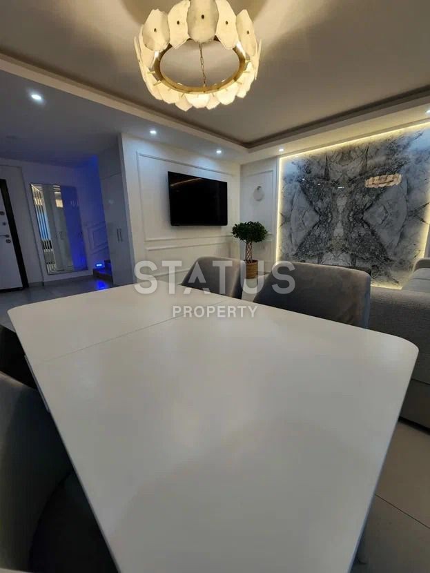 Luxurious furnished duplex 2+1 in the open area of Oba, in a complex with full infrastructure, 120m2 фото 6