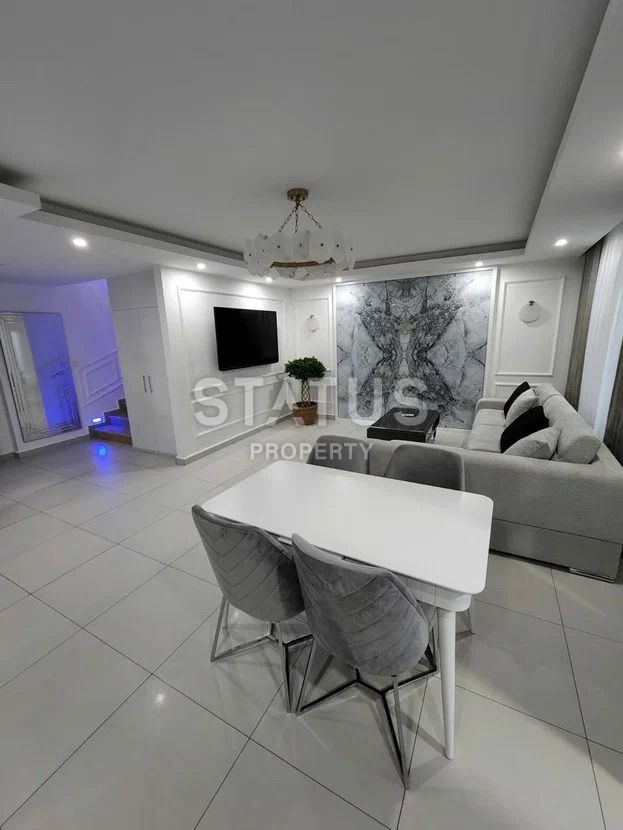 Luxurious furnished duplex 2+1 in the open area of Oba, in a complex with full infrastructure, 120m2 фото 11