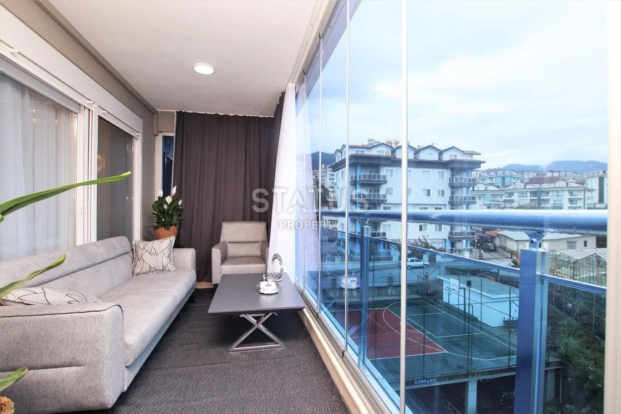 Luxurious furnished duplex 2+1 in the open area of Oba, in a complex with full infrastructure, 120m2 фото 14