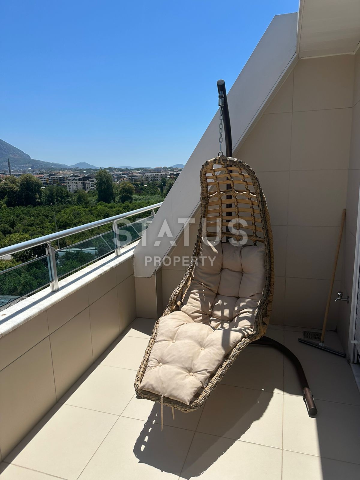 Luxurious furnished duplex 2+1 in the open area of Oba, in a complex with full infrastructure, 120m2 фото 25