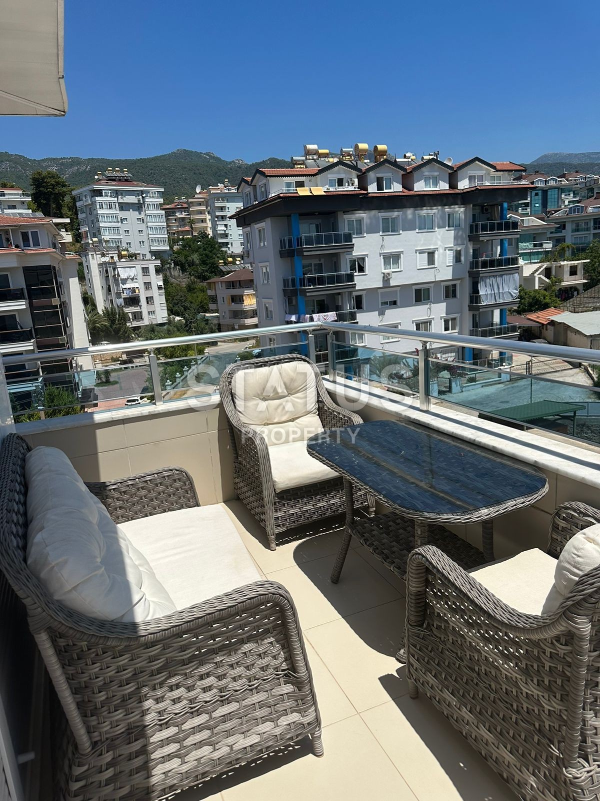 Luxurious furnished duplex 2+1 in the open area of Oba, in a complex with full infrastructure, 120m2 фото 41