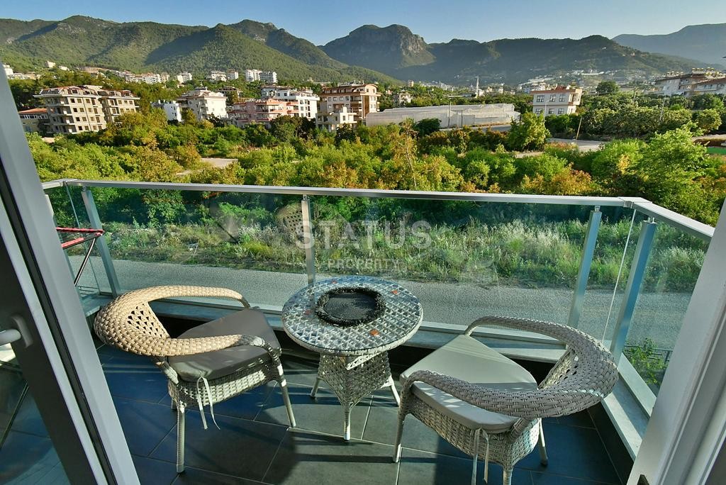 Стильная квартира 1+1 в хорошем комплексе с захватывающими видами на горы, 50м2 фото 3