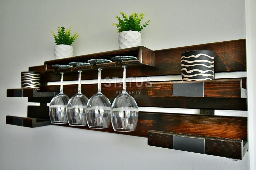 Стильная квартира 1+1 в хорошем комплексе с захватывающими видами на горы, 50м2 фото 5