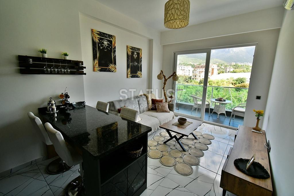 Стильная квартира 1+1 в хорошем комплексе с захватывающими видами на горы, 50м2 фото 6