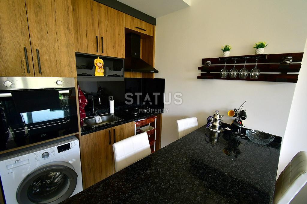 Стильная квартира 1+1 в хорошем комплексе с захватывающими видами на горы, 50м2 фото 7