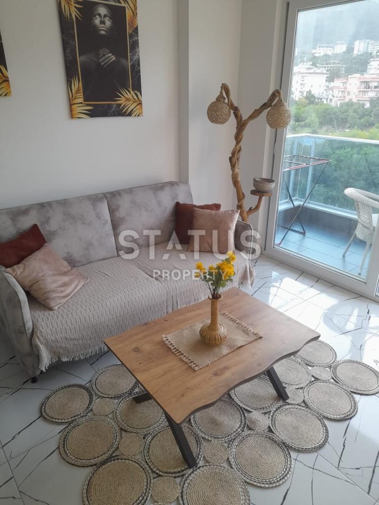 Стильная квартира 1+1 в хорошем комплексе с захватывающими видами на горы, 50м2 фото 9