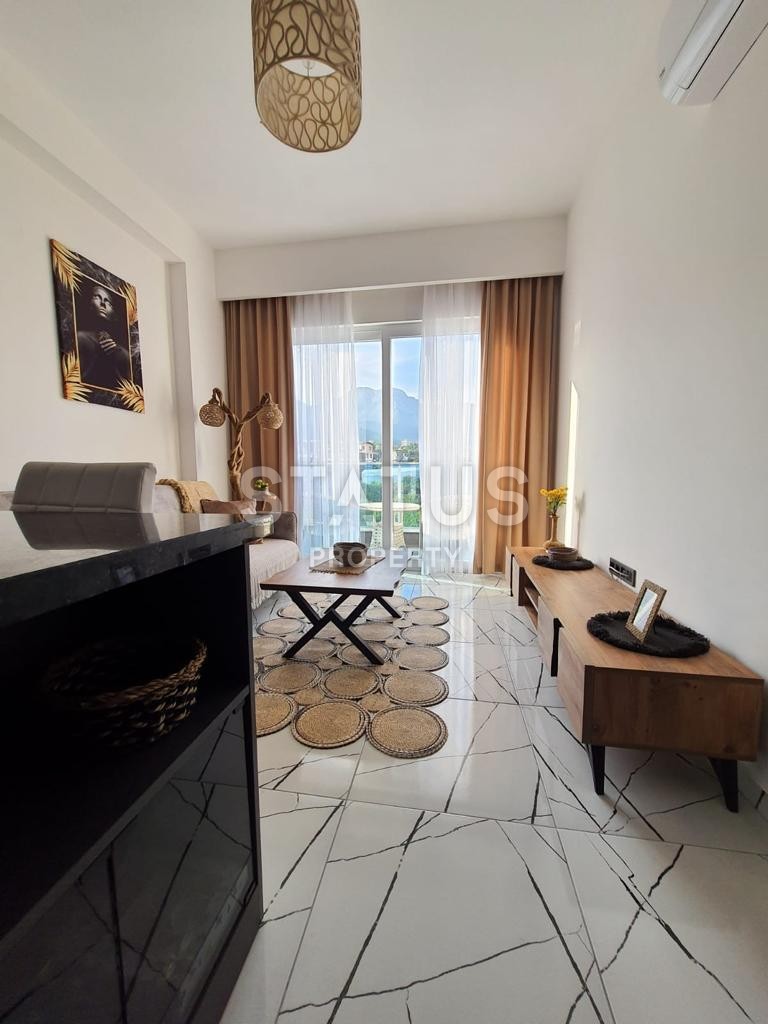 Стильная квартира 1+1 в хорошем комплексе с захватывающими видами на горы, 50м2 фото 10