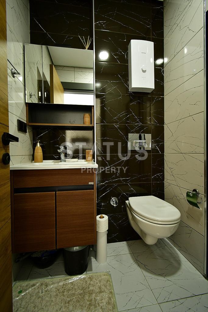 Стильная квартира 1+1 в хорошем комплексе с захватывающими видами на горы, 50м2 фото 14