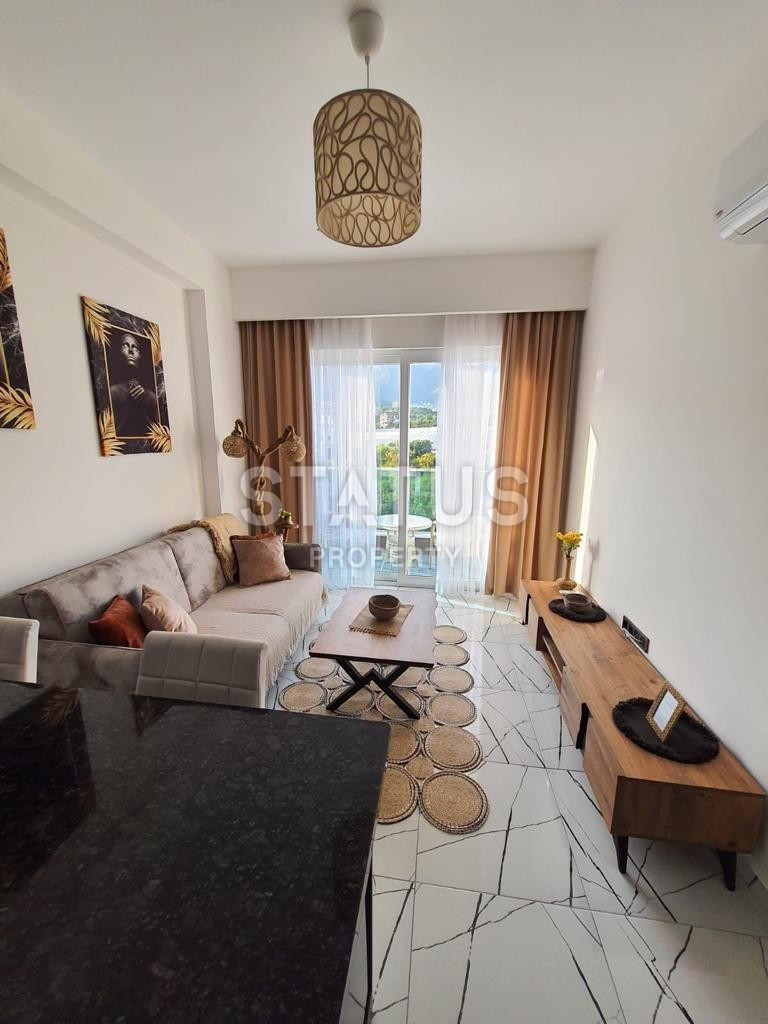 Стильная квартира 1+1 в хорошем комплексе с захватывающими видами на горы, 50м2 фото 16