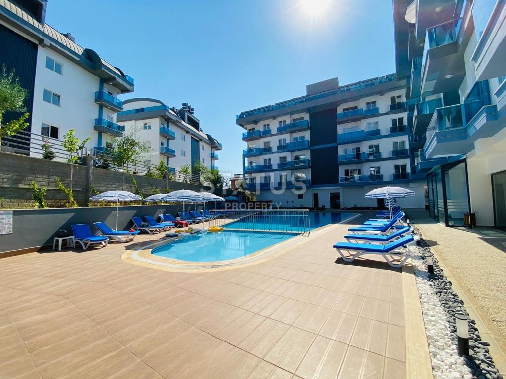 Стильная квартира 1+1 в хорошем комплексе с захватывающими видами на горы, 50м2 фото 23