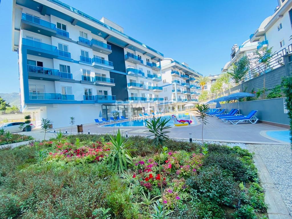 Стильная квартира 1+1 в хорошем комплексе с захватывающими видами на горы, 50м2 фото 37