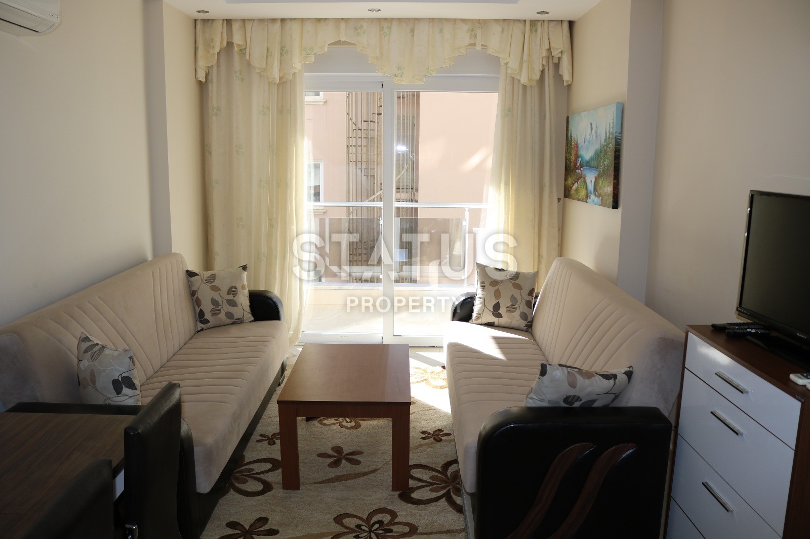 Недорогая меблированная двухкомнатная квартира в Махмутларе, 65 м2 фото 5